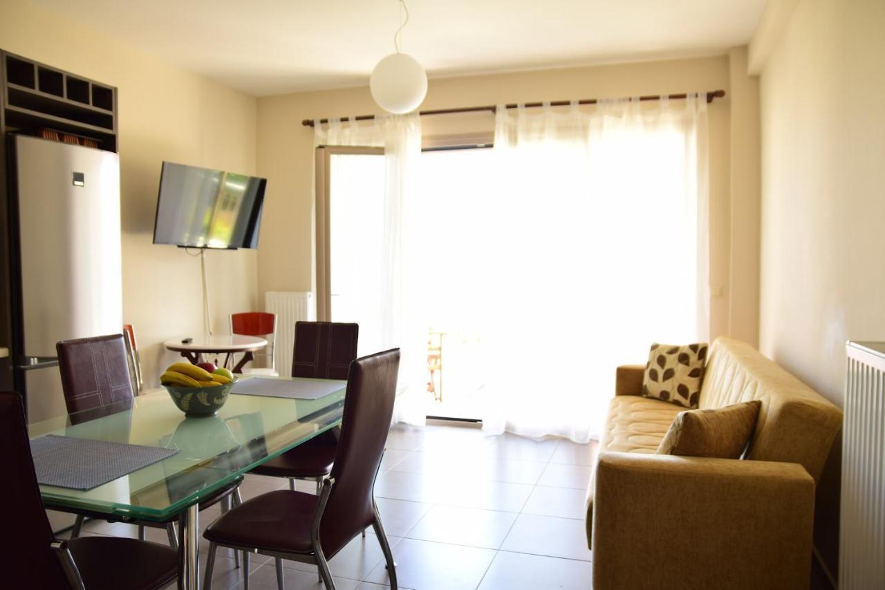 Angelos Apartments Karavómilosz Kültér fotó