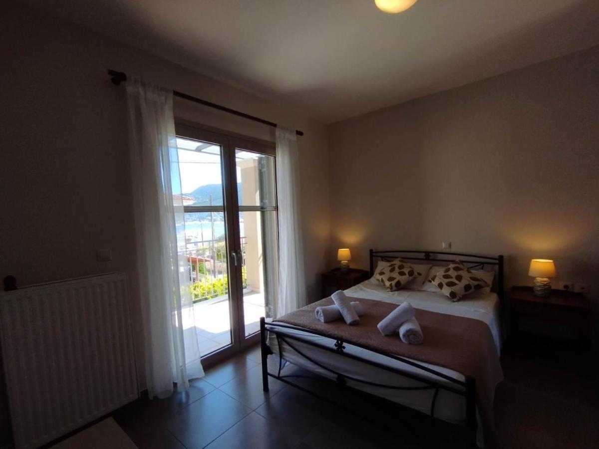 Angelos Apartments Karavómilosz Kültér fotó